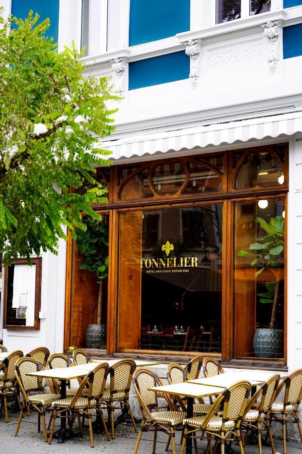 Le Tonnelier Hotel Bulle Exterior foto